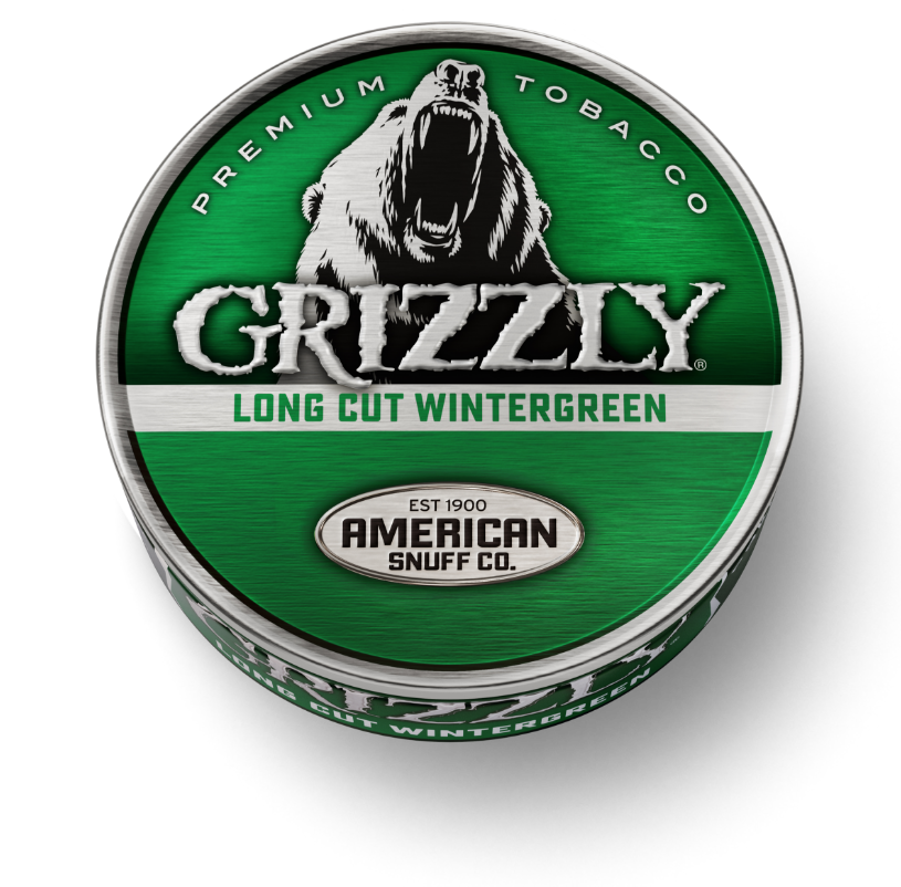 Chew Snus Dip Can Holder grizzly leather Chew